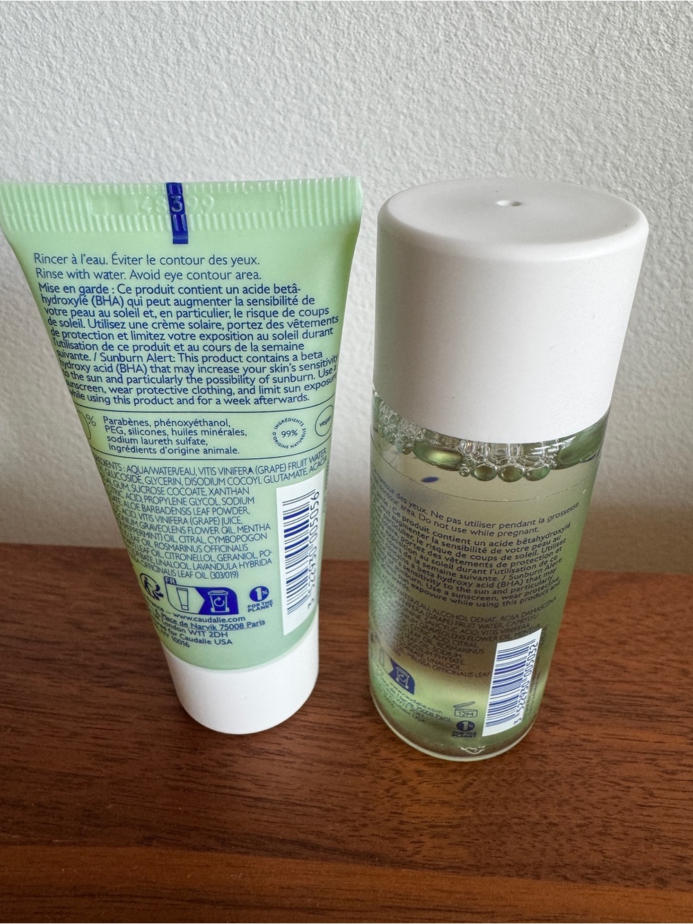 Caudalie Vinopure Purifying Cleanser & Toner - Picture 2 of 2